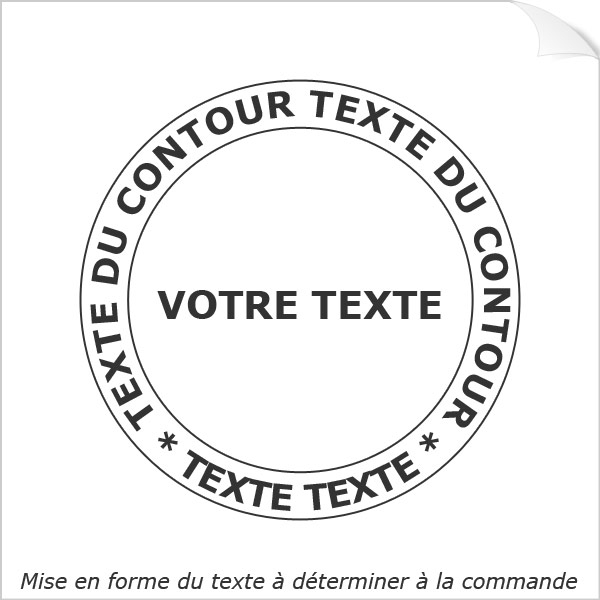 to bound bias lyrics Empreinte ronde 1 ligne au centre - tampon encreur avec texte plaque ronde  timbre sec - Val d'eure
