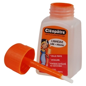 Colle Transparente Cl op tre 80g flacon Avec Pinceau Colle Liquide 