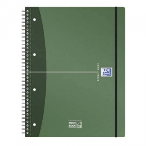 OXFORD Cahier MEETING BOOK reliure int/égrale A4 180 pages r/églure lign/ée 7mm