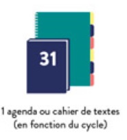 cahier de texte agenda