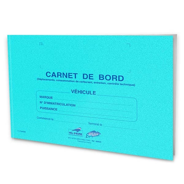 Carnet D'entretien Automobile BookFactory - 21.6x27.9cm, 100 Pages, Reliure Wire-O - Suivi Vidanges, Réparations, Kilométrage, Dépenses