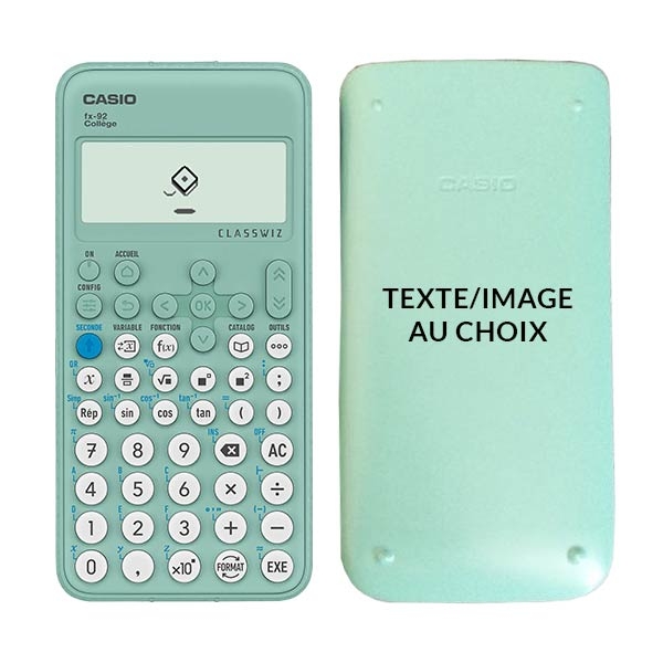 Calculatrice CASIO FX92 collège Edition 2023 Personnalisée - - Val