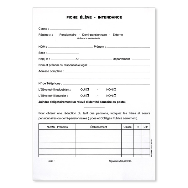 Dossier reliure plastique en noir&blanc (A4 en noir&blanc recto