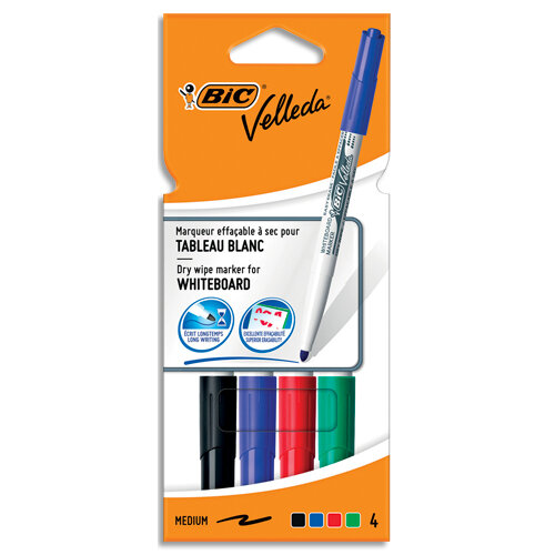 BIC Velleda Feutres pour Tableau Blanc Effaçable…