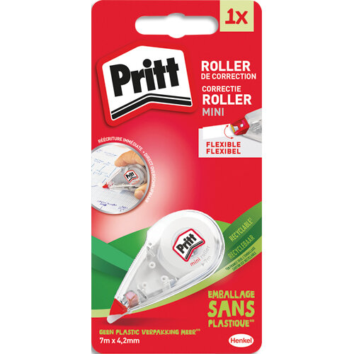 TIPP-EX Mini roller de correction jetable sans solvant correction