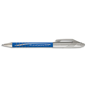 Stylo Bille Pentel IZEE - Pointe 1.0mm Rétractable, Encre Bleue, écriture Fluide - 3