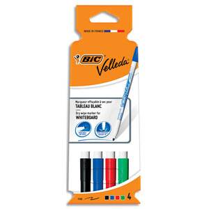 Marqueur effaçable à sec personnalisé pour tableau blanc - BIC VELLEDA